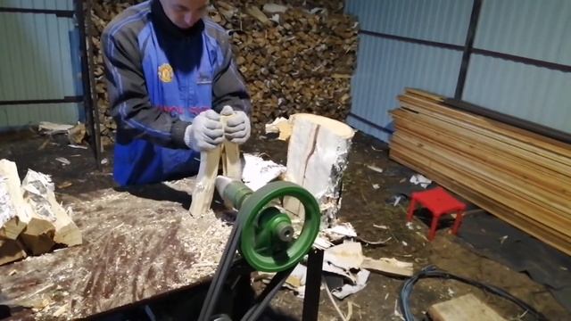 Самодельный дровокол "Вьюшка" смотреть онлайн
