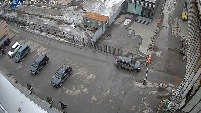 CARCAM KIT 1080 4 LCD Пример дневной съемки смотреть онлайн
