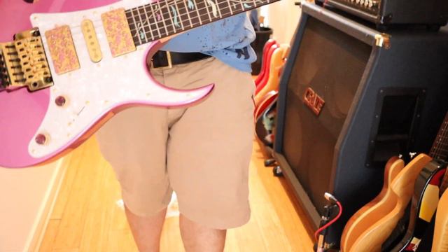 Unbox, IBANEZ PIA3761, Steve Vai's New Signature Guitar In Panther Pink!!!