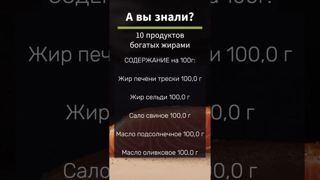 10 Продуктов с Высоким Содержанием Здоровых Жиров: Раскрытие Мифов! смотреть онлайн