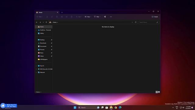 Windows 11 23H2 Hidden Feature Enable | Build 23451 смотреть онлайн