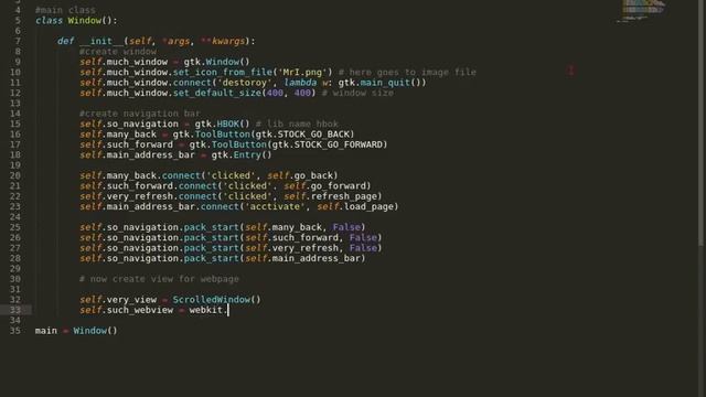 Create own browser in python step by step смотреть онлайн