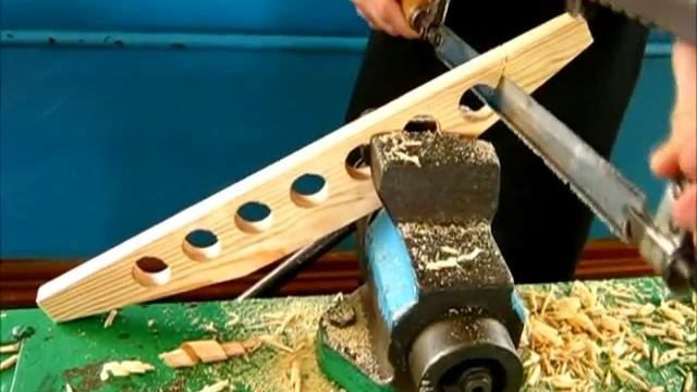 Изготовление вешалки. смотреть онлайн