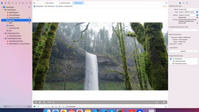 How To Create AVPlayer In Swift IOS смотреть онлайн