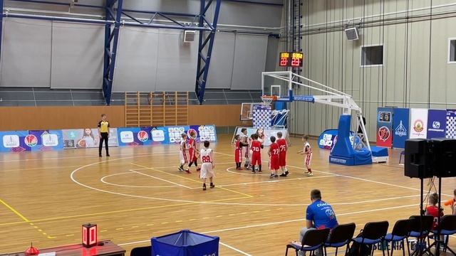 ФИНАЛ! ДЕТСКИЙ ТУРНИР ПО МИНИ-БАСКЕТБОЛУ НА КАЛЯДЫ. смотреть онлайн