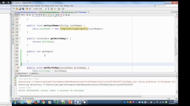 Passing information between Scenes with Javafx смотреть онлайн