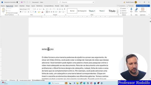 Como inserir NÚMEROS nas PÁGINAS do Word смотреть онлайн