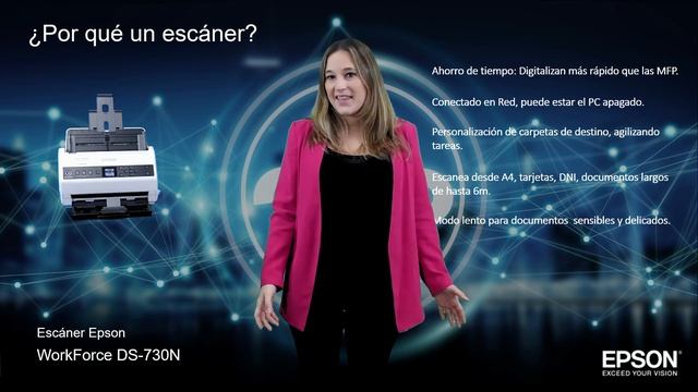 Cómo utilizar tu Escáner Epson WorkForce DS-730N смотреть онлайн