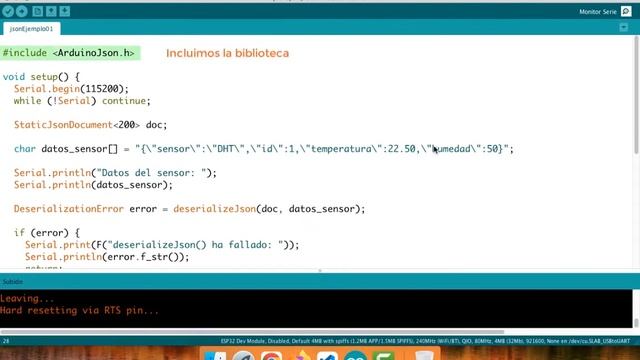 #ESP32 #ESP32Arduino #Arduino ? CURSO TUTORIAL ESP32 ARDUINO DESDE CERO? Biblioteca ArduinoJson смотреть онлайн