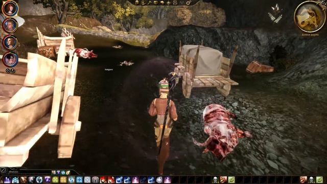 Прохождение игры Dragon Age Origins. Знакомство с Зевраном Часть 36 смотреть онлайн