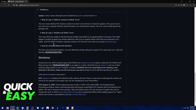 How To Delete Roblox FPS Unlocker [EASY]