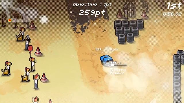 Super Pixel Racers Steam Launch Trailer смотреть онлайн