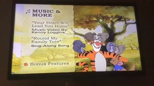 The Tigger Movie 10th Anniversary DVD Menu Walkthrough смотреть онлайн