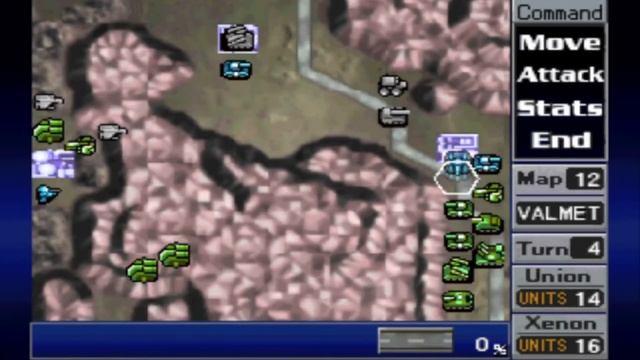 Во что поиграть? ? Nectaris Military Madness ? Прохождение / Walkthrough Ps1 gameplay кампания #11 смотреть онлайн