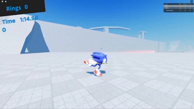 Sonic Speedster (Sonic Roblox Fangame) смотреть онлайн