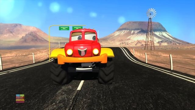 We Are The Monster Trucks | Monster Truck Dan | Car Cartoons For Babies by Kids Channel смотреть онлайн