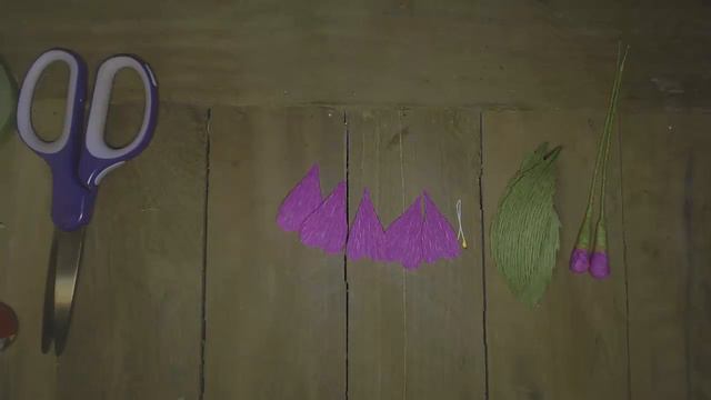 How To Make Impatient Crepe Paper Flowers - Flower Making Of Crepe Paper - Paper Flower Tutorial