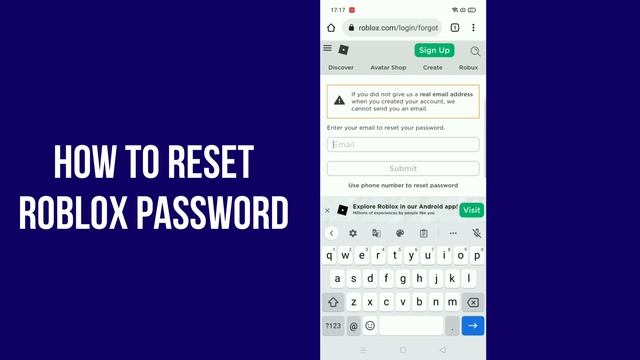 How to Reset Roblox Password in 2022 смотреть онлайн