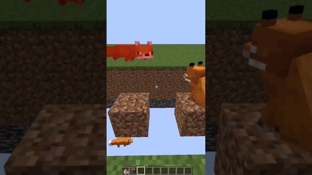 Minecraft Animal Sound (FOX) #shorts смотреть онлайн