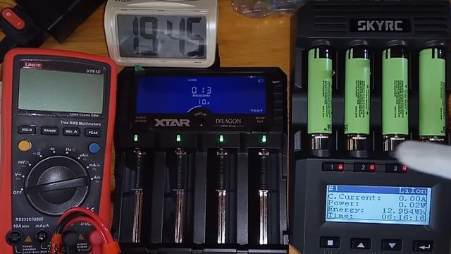 Xtar Dragon vp4+ vp4 plus vp4p vp4plus capacity measurement tests skyrc MC3000 смотреть онлайн