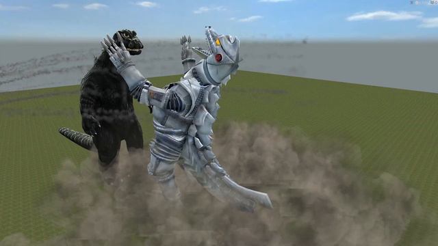 Godzilla VS Mechagodzilla (Showa) In Garry's Mod!