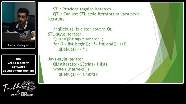 Qt - The Cross-Platform Development Tool. Գևորգ Քամալյան։ Ելույթներ Code Republic-ում։ смотреть онлайн