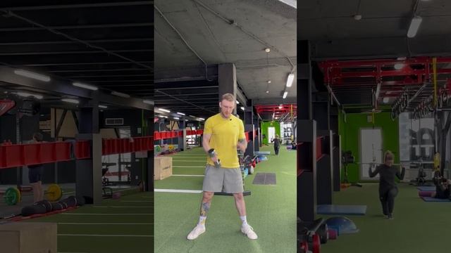 Рывок гантели с пола смотреть онлайн