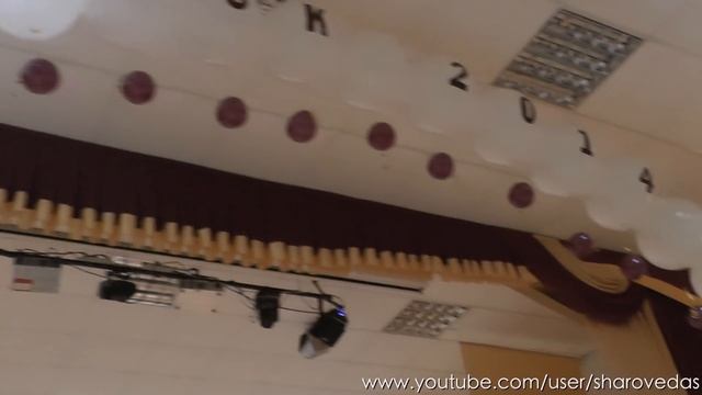 Последний звонок.Оформление шарами.Уссурийск. Дом детского творчества. смотреть онлайн