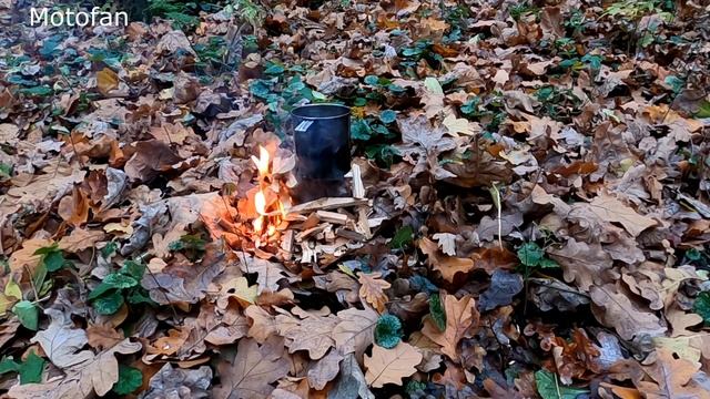 Как закипятить чай на природе на огне смотреть онлайн