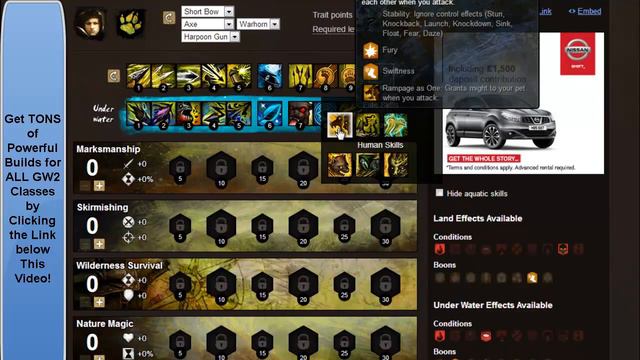 GW2 Ranger Build for Leveling смотреть онлайн