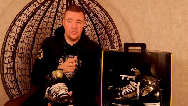 TRUE CATALYST 7 - ПЕРВЫЙ ВЗГЛЯД! Новые коньки от TRUE - ЛУЧШЕ, чем BAUER и CCM? Часть 1. смотреть онлайн