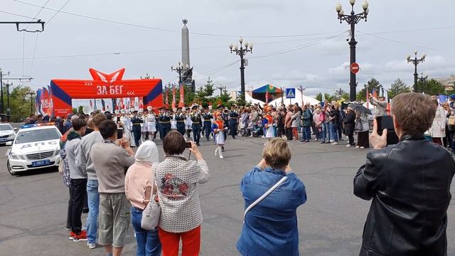 Амурские волны. Парад оркестров на день города Хабаровска. 30.05.2021г. смотреть онлайн