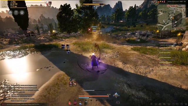 Black Desert PvP - Колдунья vs Варвар смотреть онлайн