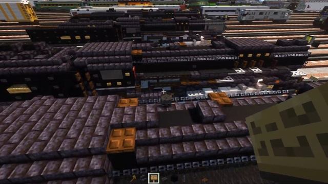 Minecraft C&O 2716 Steam Locomotive Train Tutorial