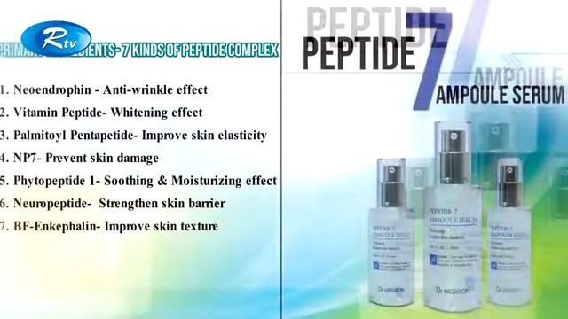 Dr Hedison Peptide 7 Ampoule Serum । Shijang смотреть онлайн