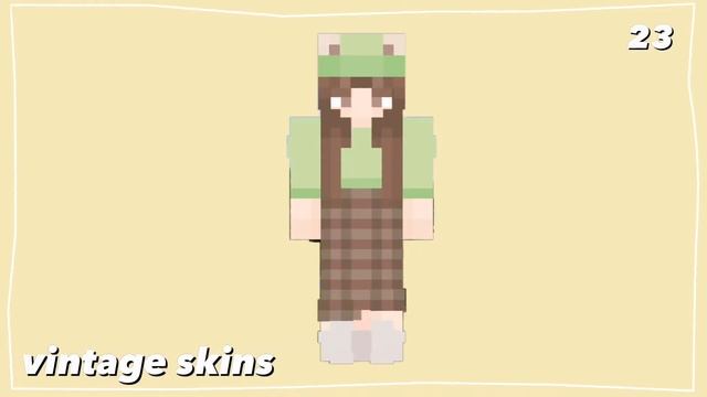 Aesthetic Minecraft Girl Skins for Java and MCPE w/links смотреть онлайн