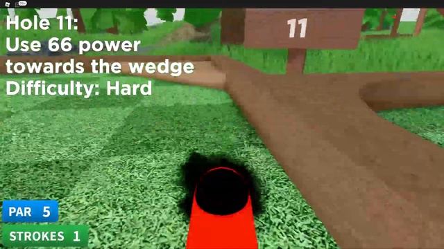 ROBLOX Super Golf (Forest) - Optimal Methods and Hole In Ones смотреть онлайн