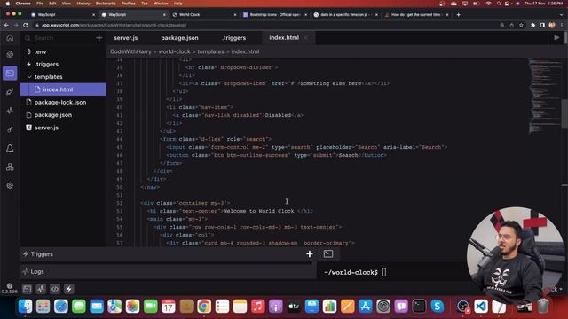 Lets Create a World Clock with Alarm Using HTML, CSS & JavaScript смотреть онлайн