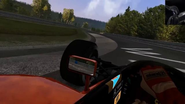 Assetto Corsa - Nordschleife - Mod - Ferrari 643 1991 - HTC Vive смотреть онлайн