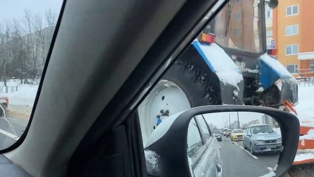 Аномальный снегопад в Гродно. Как расчищают улицы смотреть онлайн