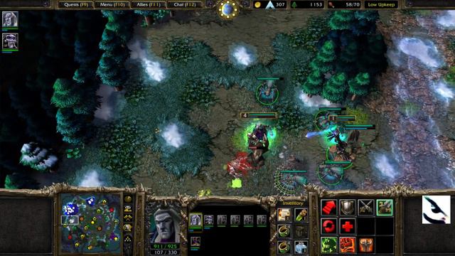 Warcraft 3 W3champions Multiplayer Online IraSalvaje(UD) vs M1nDTr1cK(HUM) смотреть онлайн