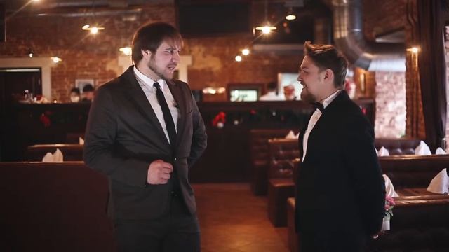 Гена и Паша дуэт ведущих вашего праздника. Поздравление с 8 марта смотреть онлайн