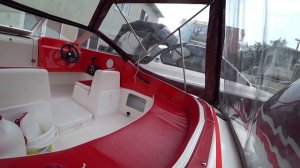Катер GAYAR 180 в сервисном центре SUZUKI MARINE