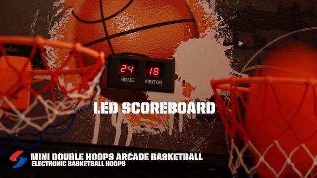 SPORTCRAFT - MINI DOUBLE HOOPS ARCADE BASKETBALL смотреть онлайн