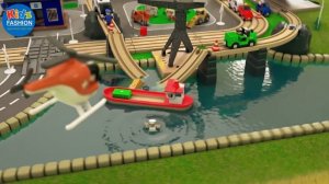 Деревянная железная дорога!