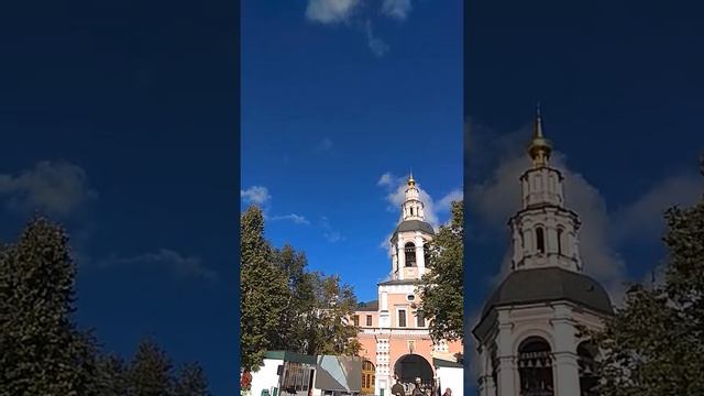 Колокольный звон в Даниловском монастыре смотреть онлайн