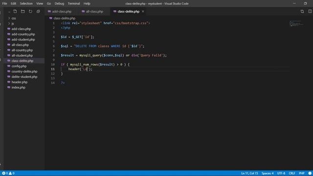 PHP Student Part 2 | | View All And Delete Function | | Bangla Tutorial 2023 | | Khalid Coding смотреть онлайн