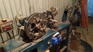 станок для перемотки отожженной проволоки