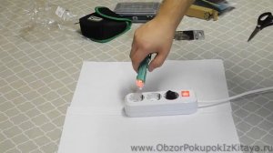 Бесконтактный индукционный тестер напряжения. Распаковка покупок из Китая 2017.