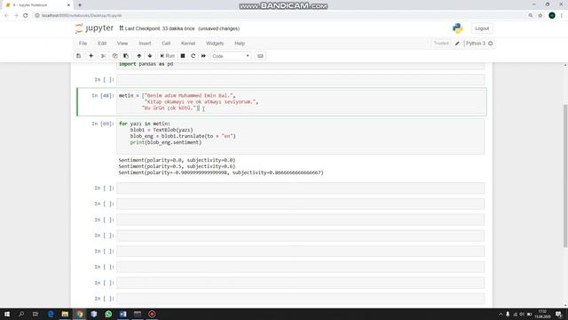 Python TextBlob İle Duygu Analizi (Sentiment Analizi) смотреть онлайн
